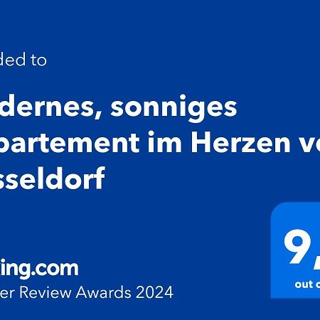 Modernes, Sonniges Appartement Im Herzen Von Duesseldorf ภายนอก รูปภาพ