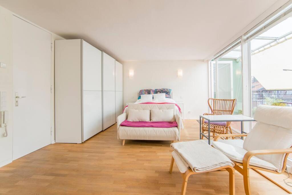 Modernes, Sonniges Appartement Im Herzen Von Duesseldorf ภายนอก รูปภาพ