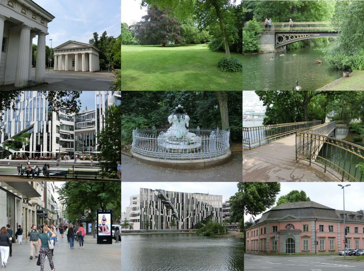 Modernes, Sonniges Appartement Im Herzen Von Duesseldorf ภายนอก รูปภาพ